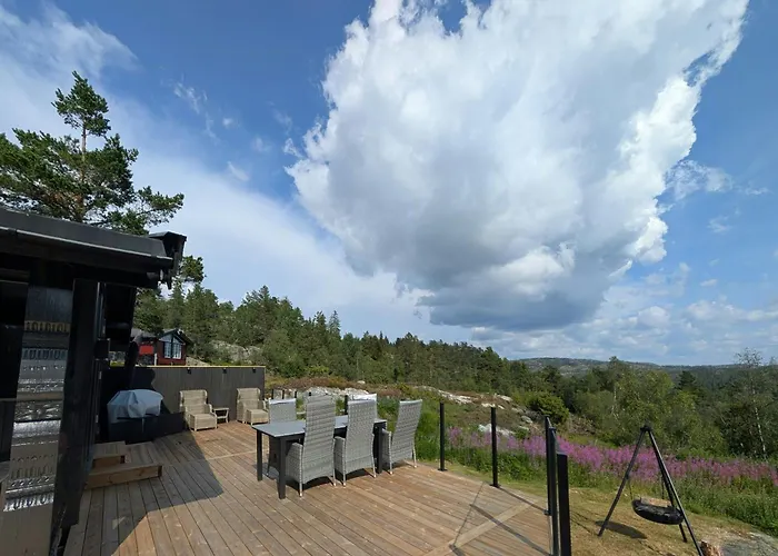 Modernized Mountain Near Treungen Prázdninový dům Drangedal