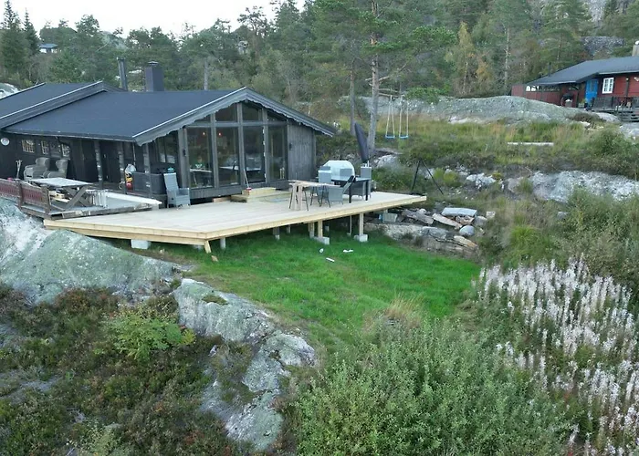Modernized Mountain Near Treungen Drangedal